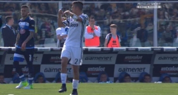 Dybala (Juventus) da Mediaset Premium Dybala (Juventus) da Mediaset Premium