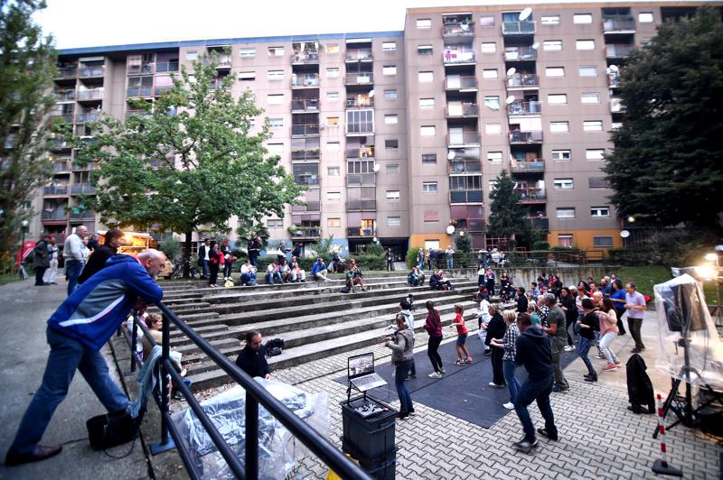 La citta che sale, Festival di MM (Metropolitana Milanese) che sposta il centro della città.
