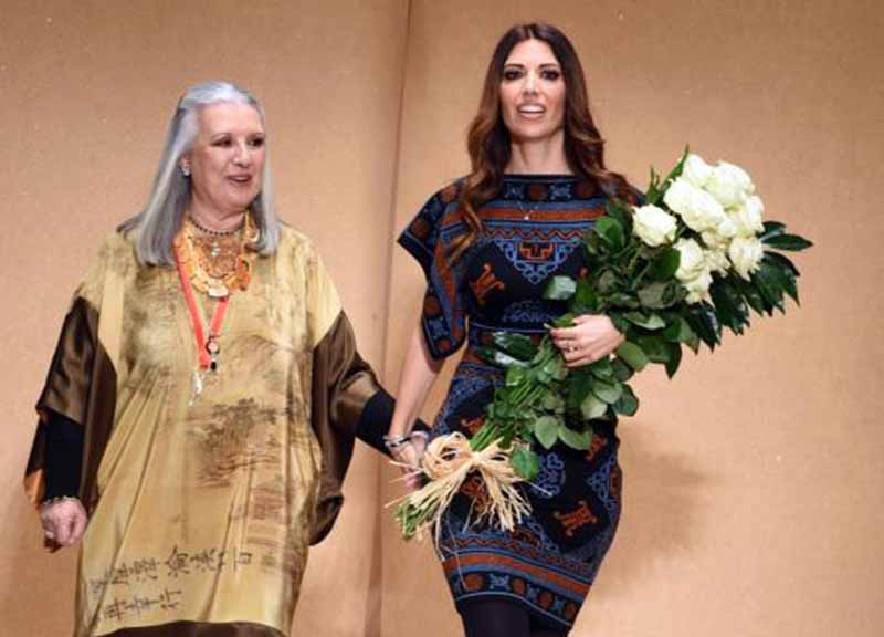 Laura Biagiotti con la figlia Lavinia Laura Biagiotti con la figlia Lavinia