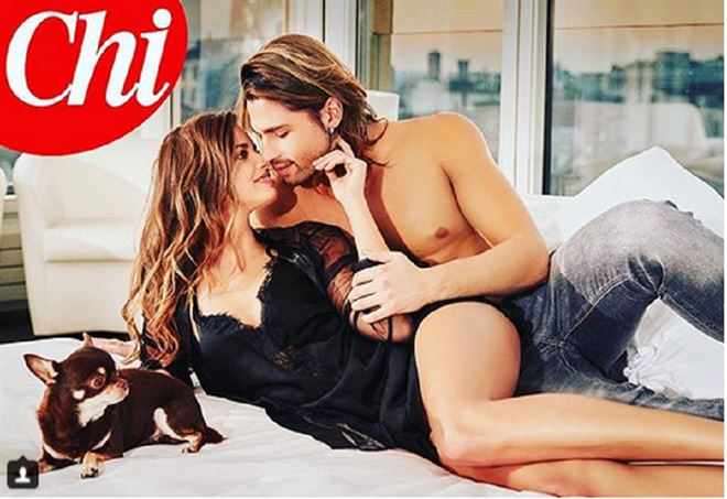 Luca onestini e Ivana Mrazova (FOTO CHI)