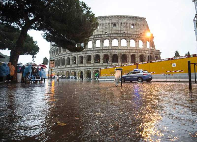 maltempo roma