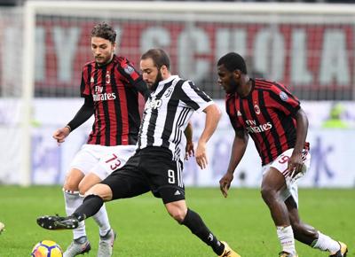 MANUEL LOCATELLI HIGUAIN KESSIE