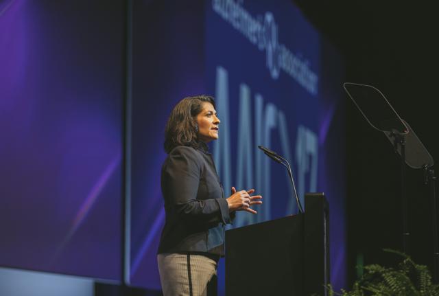 La scienziata Maria Carrillo, a capo del comitato scientifico di Alzheimer's Association La scienziata Maria Carrillo, a capo del comitato scientifico di Alzheimer's Association