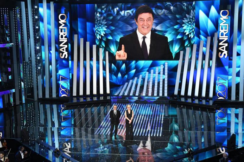 Maurizio Crozza a Sanremo 2017