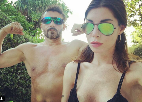 Max Biaggi e Bianca Atzei (Instagram) Max Biaggi e Bianca Atzei (Instagram)