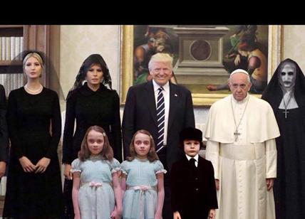 Donald Trump incontra papa Francesco. Ed è boom di meme e ironie sul web. FOTO
