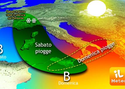 Previsioni meteo: alta pressione e clima freddo, ma sabato neve in Piemonte