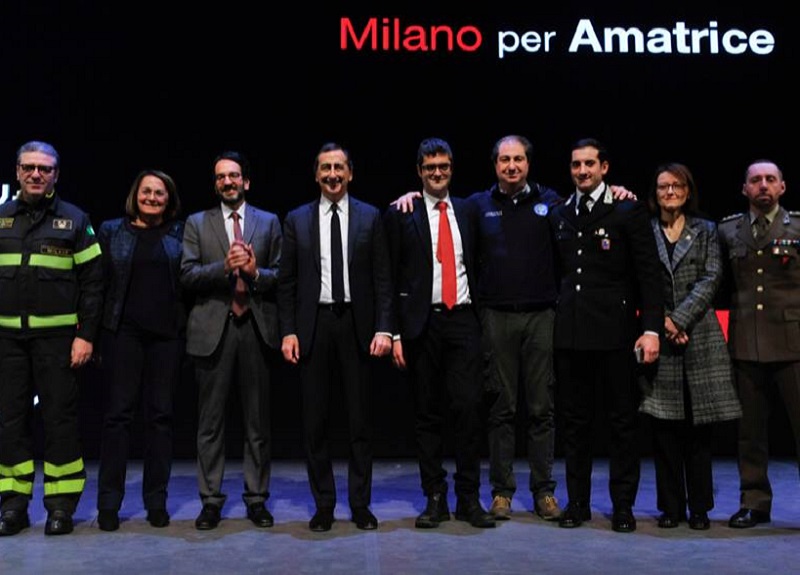 Amatrice: premiati i dipendenti del Comune di Milano