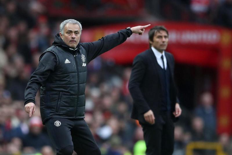 Mourinho e Antonio Conte Mourinho e Antonio Conte