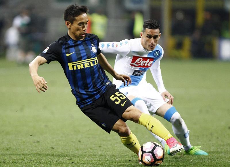 Nagatomo e Callejon Nagatomo e Callejon