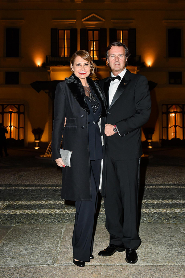 Nella foto: Simona Ventura e Gerò Carraro
