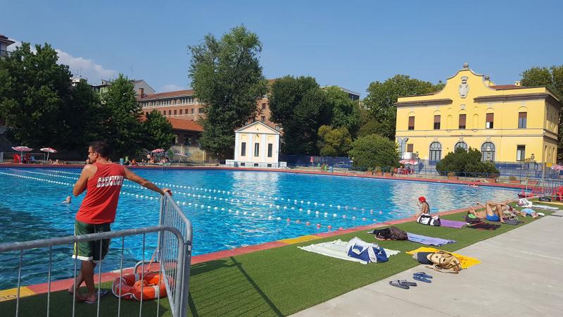 Il centro balneare Romano di Milano Il centro balneare Romano di Milano