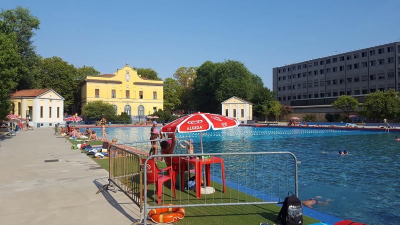 Il centro balneare Romano di Milano Il centro balneare Romano di Milano