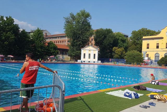 Il centro balneare Romano di Milano Il centro balneare Romano di Milano