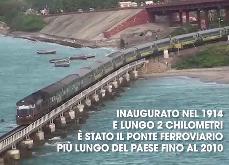 Il ponte ferroviario più pericoloso del mondo