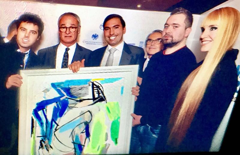 Claudio Ranieri, Giorgia Viero, Paolo Battistutta, Serafino Generoso, Christian Gaston Ilan e Luca Sardi