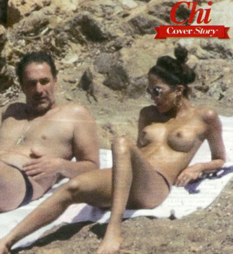 Raoul Bova e Rocio Morales (foto Chi) Raoul Bova e Rocio Morales (foto Chi)