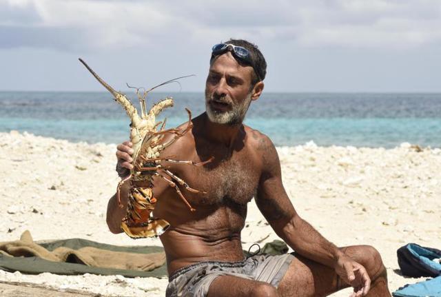 Raz Degan (Isola dei famosi 2017) Raz Degan (Isola dei famosi 2017)