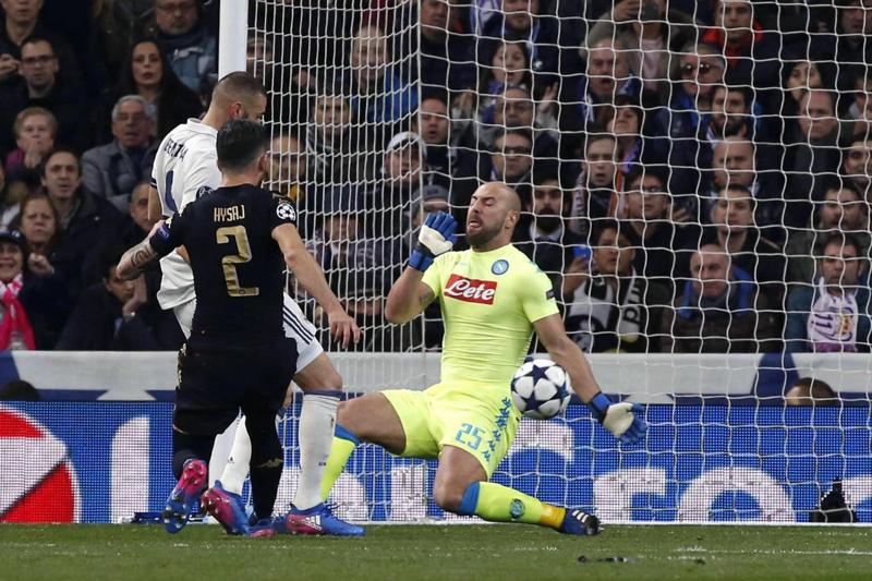 REAL MADRID NAPOLI REINA