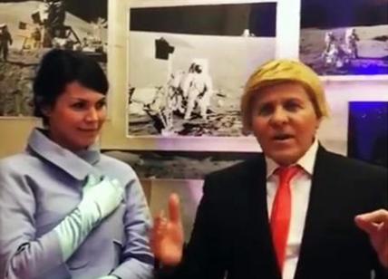 Renzo Rosso diventa Trump per Carnevale. "I muri portano lavoro". VIDEO