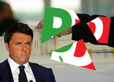 renzi urna pd a pezzi ape