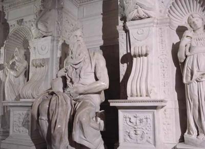 restauro statua mose 3