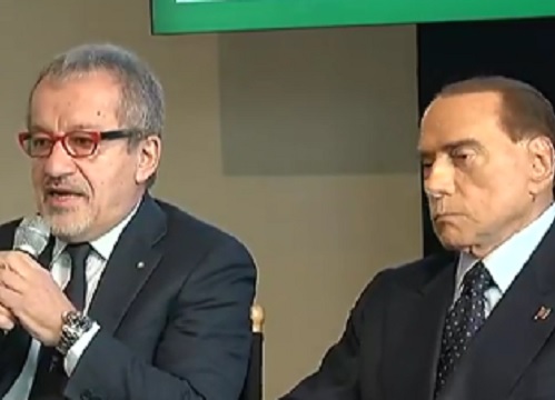 Roberto Maroni e Silvio Berlusconi Roberto Maroni e Silvio Berlusconi