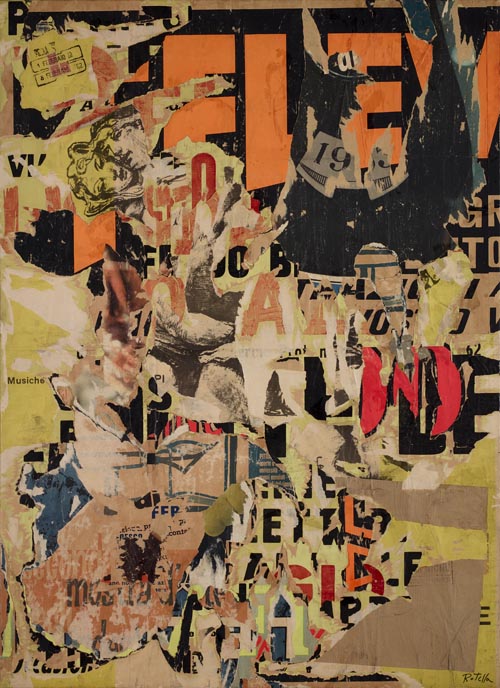 Mitologia in nero e rosso di Mimmo Rotella, al Museo del Novecento di Milano nella mostra NEW YORK NEW YORK. Arte Italiana: la riscoperta dell’America. Mitologia in nero e rosso di Mimmo Rotella, al Museo del Novecento di Milano nella mostra NEW YORK NEW YORK. Arte Italiana: la riscoperta dell’America.
