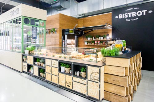 Il Bistrot di Autogrill a Identità Golose: un Open Lab sulle nuove tendenze alimentari, con un occhio di riguardo per il cibo vegano e vegetariano.