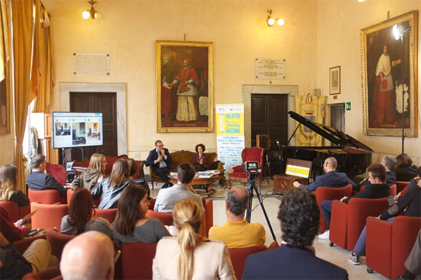 Un momento della terza edizione di Salotto Sarzana Un momento della terza edizione di Salotto Sarzana
