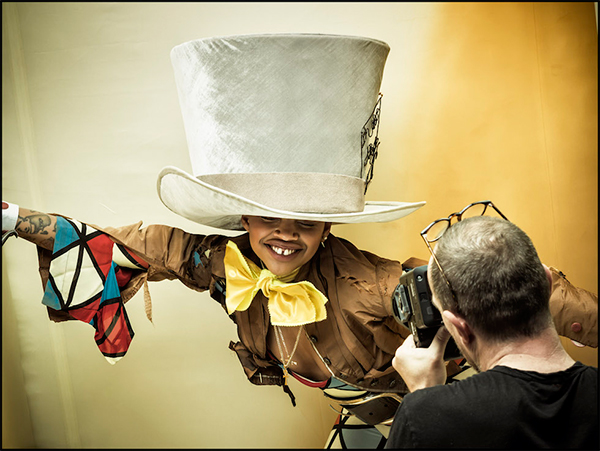 Backstage del calendario Pirelli 2018, Slick Woods Backstage del calendario Pirelli 2018, Slick Woods