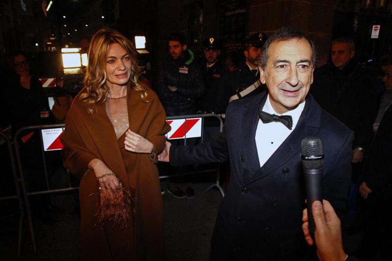 Prima alla Scala: l'ingresso dei vip a teatro