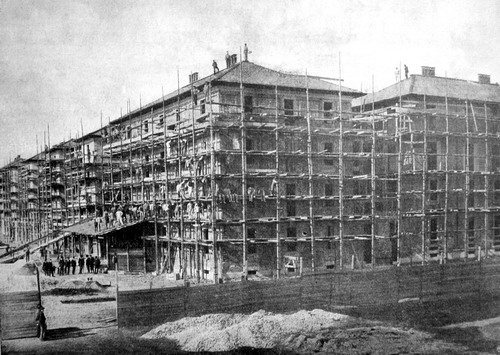 Solari, il cantiere: 1905 (archivio ALER Milano)