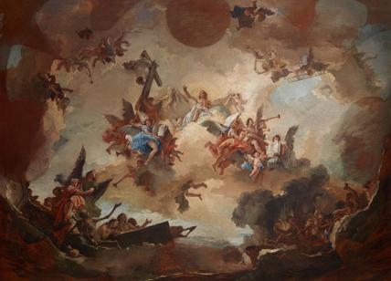 Il giudizio finale di Tiepolo, della collezione Intesa Sanpaolo, all’Hermitage