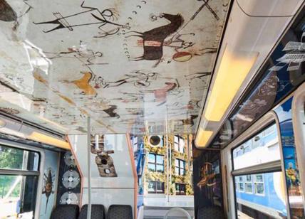 Parigi, treno decorato con le opere d'arte. E la mostra diventa itinerante