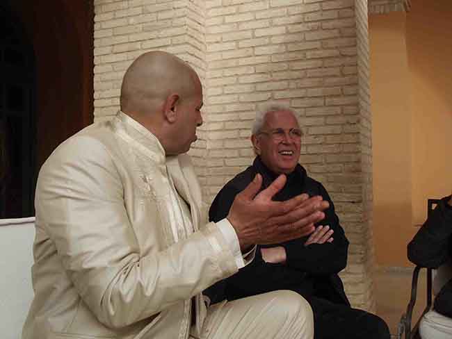 Tarek Ghouar e Abdel Behiri dell'Ente del Turismo Tunisino Tarek Ghouar e Abdel Behiri dell'Ente del Turismo Tunisino