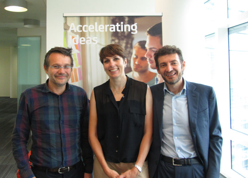 Patrizia D'Amelio di Novaicos (Novara), startup vincitrice della sezione Life Science di #UniCreditStartLab 2017, che sta sviluppando un nuovo farmaco (ICOS-Fc) in grado, non solo di bloccare la perdita di massa ossea, ma anche di ricostruire l'architettura dello scheletro, curando l'osteoporosi.