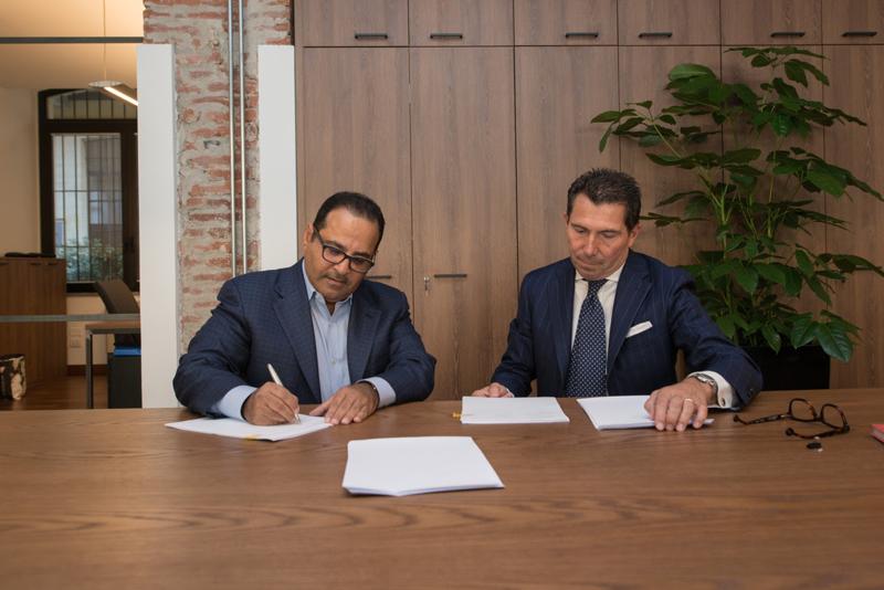 Spontini: la firma dell'accordo per l'espansione in Medio Oriente