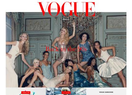 Vogue.it dedica il sito agli Anni Novanta