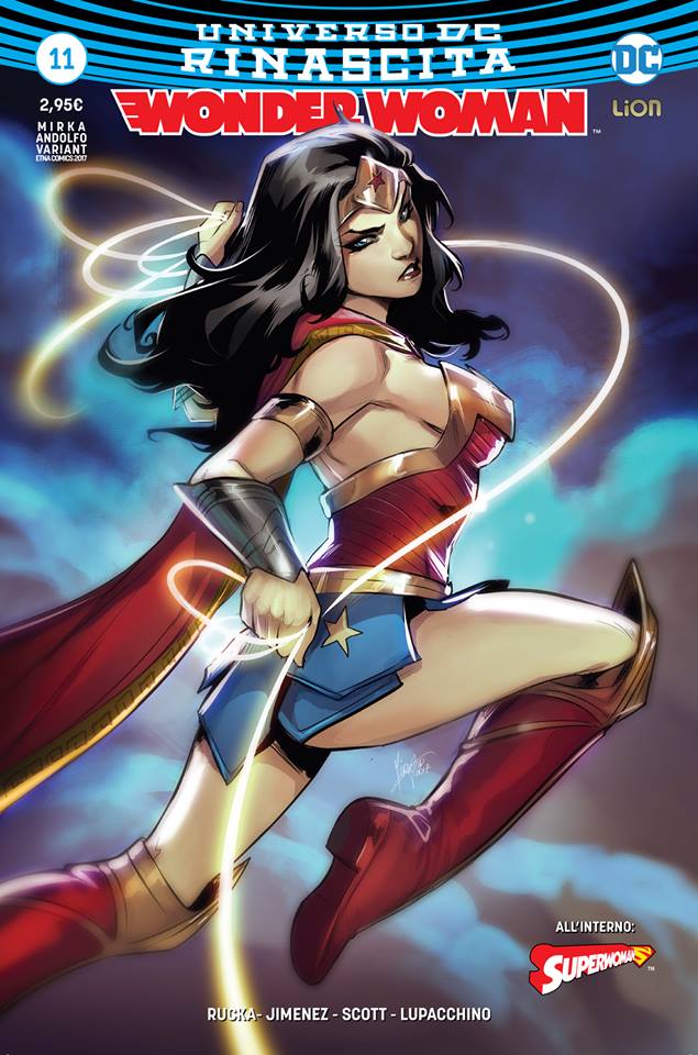 WonderWoman cover variant n.11 Mirka Andolfo foto LR WonderWoman cover variant n.11 Mirka Andolfo foto LR