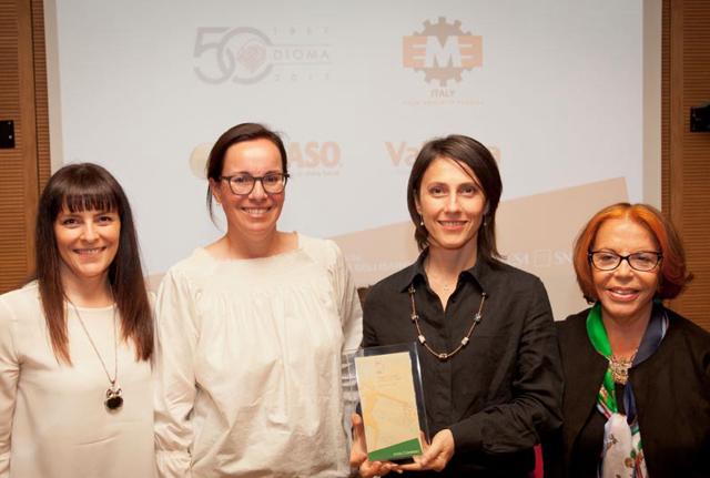 Elena Pachera di Pegaso premiata con il Women Value Company 2017 – Intesa Sanpaolo. Elena Pachera di Pegaso premiata con il Women Value Company 2017 – Intesa Sanpaolo.