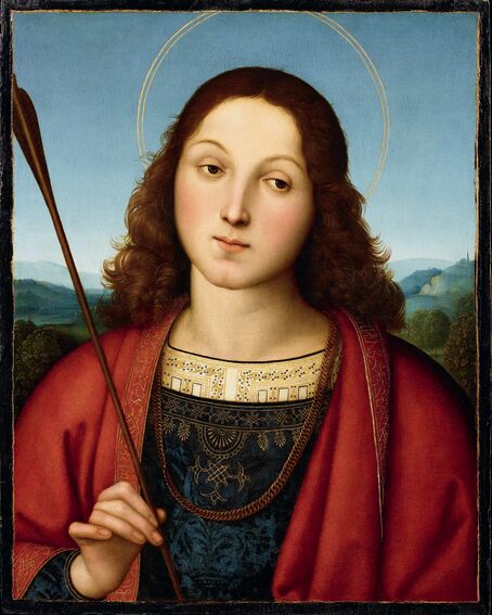 Raffaello   San Sebastiano, 1501–1502 c. Accademia Carrara, Bergamo