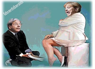 baraldi, angela merkel, paolo gentiloni