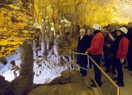Grotte di Castellana - '80 anni' Mattarella: 'Meraviglia d'Italia'