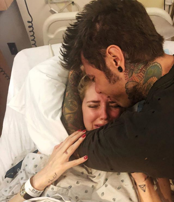 Chiara Ferragni Fedez leone figlio 1