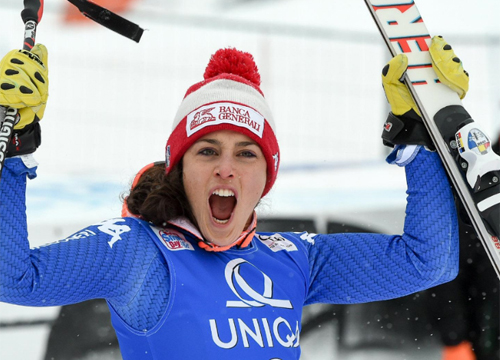 Coronavirus gare annullate. Federica Brignone vince la Coppa del mondo di sci