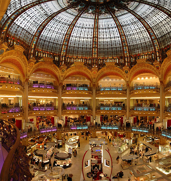 Harry di Prisco Parigi galleria Lafayette