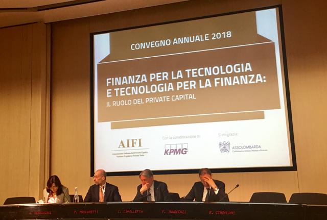 Convegno AIFI 2018 : "Finanza per la Tecnologia e Tecnologia per la Finanza" il tema del Convegno Annuale. Convegno AIFI 2018 : "Finanza per la Tecnologia e Tecnologia per la Finanza" il tema del Convegno Annuale.