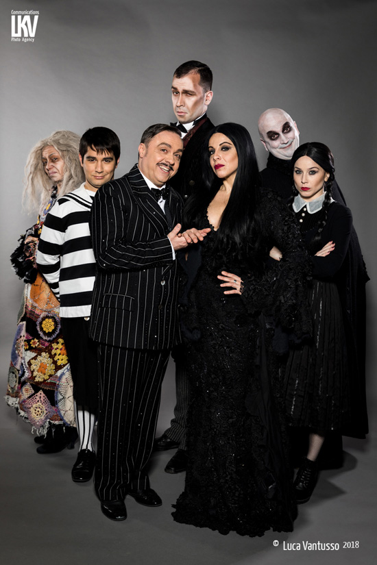 La Famiglia Addams Gruppo La Famiglia Addams Gruppo
