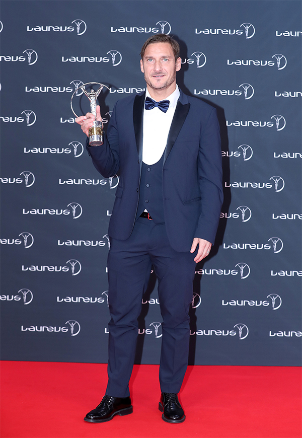 LAUREUS AWARDS 2018 Totti